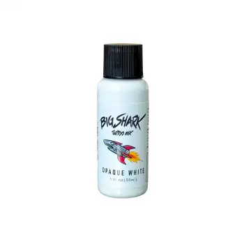 Big Shark Tattoo Ink - Opaque White 1 oz (30ml)