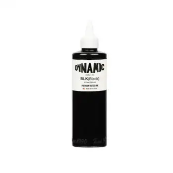 DYNAMIC BLACK - Siyah Dövme Boyası 8 oz/240ml