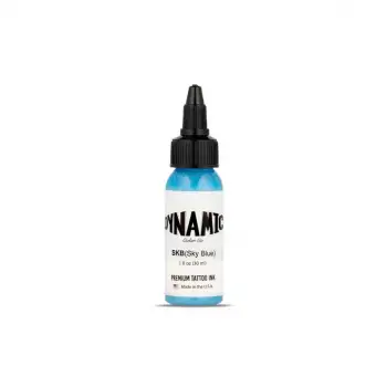 DYNAMIC- SKY BLUE Mavi Dövme Boyası 1oz/30ml