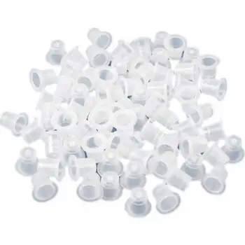 Dövme Mürekkep Kapları 1000li Şeffaf Mürekkep Potası