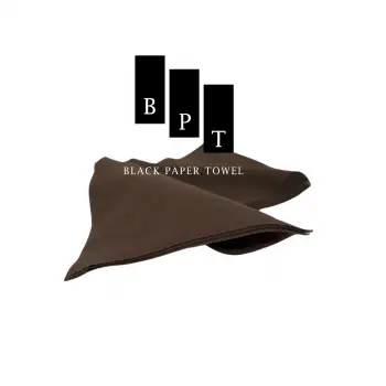 Black Paper Towel -  Kare Havlu Kahverengi 100Adet/Paket