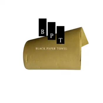 Black Paper Towel -  Rulo Havlu Kahverengi