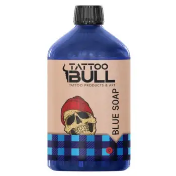 TattooBull Blue Soap 500 ml. Temizleme Solüsyonu