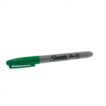 Sharpie Fine Point Permanent Marker Green (Yeşil Vücut Kalemi)