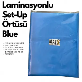 Set-Up Örtüsü 30*40cm Blue (Mavi)