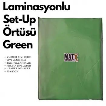 Set-Up Örtüsü 30*40cm Green (Yeşil)