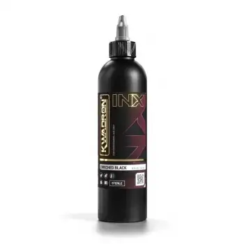 KWADRON INX™ Enriched Black - 240ml - 8 oz - Siyah Dövme Boyası - Tattoo Ink