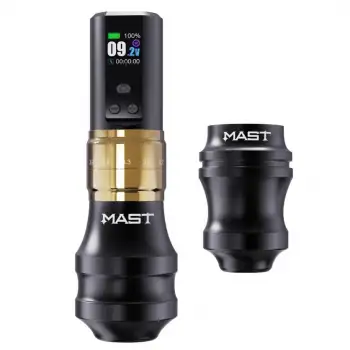 Mast Fold 2 Pro Gold With Single Battery - Kablosuz Dövme Makinesi