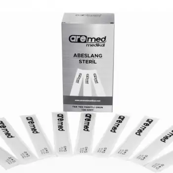 Vazelin Spatulası Steril Paketli Abeslang 100 Adet