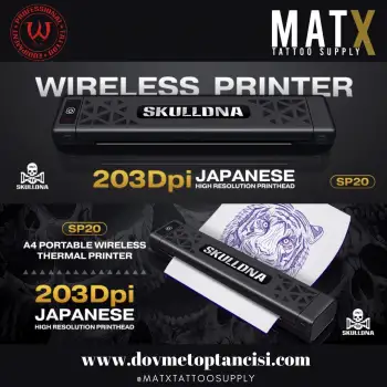 SKULLDNA SP20 Wireless Printer - Termal Printer Yazıc - Prt6