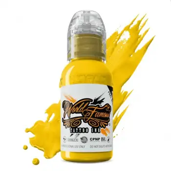 Great Wall Yellow - World Famous Ink Dövme Boyası - 1oz/30ml