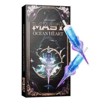 Mast Ocean Heart Cartridges 0803 RL Long Taper - Kartuş Kalıcı Makyaj İğnesi
