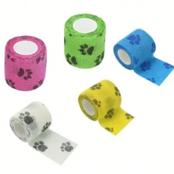 Dövme Makinesi Sarma Bandı Yeşil Pati (Kendinden Yapışkanlı Elastik Bant - Grip Cover)