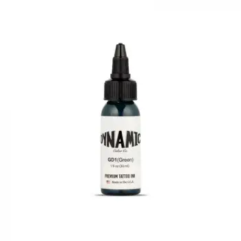 DYNAMIC- GREEN Yeşil Dövme Boyası 1oz/30ml