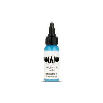 DYNAMIC- SKY BLUE Mavi Dövme Boyası 1oz/30ml