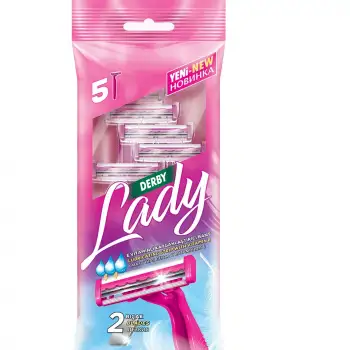 DERBY LADY 5Lİ PEMBE TEK KULLANIMLIK JİLET
