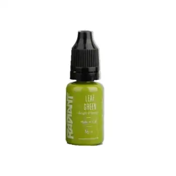 Leaf Green - Radiant Tattoo Dövme Boyası - 0,5oz/15ml