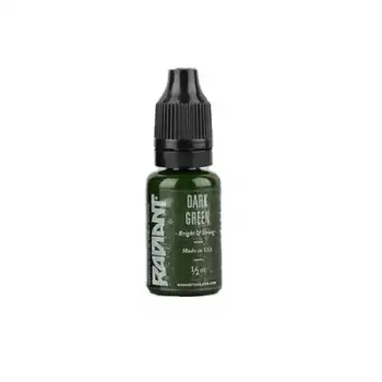 Dark Green - Radiant Tattoo Dövme Boyası - 0,5oz/15ml
