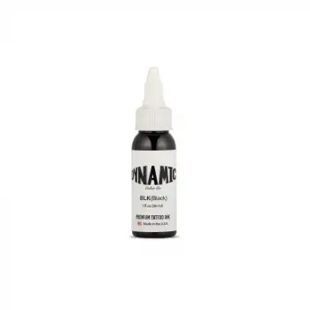 DYNAMIC BLACK- Siyah Dövme Boyası 1oz/30ml