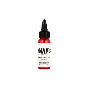 DYNAMIC- BURGUNDY RED Kırmızı Dövme Boyası 1oz/30ml