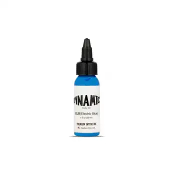 DYNAMIC- ELECTRIC BLUE Mavi Dövme Boyası 1oz/30ml