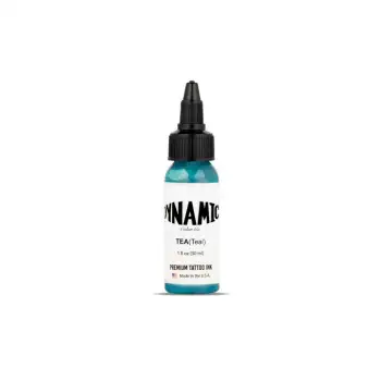 DYNAMIC- TEA (TEAL) Mavi Dövme Boyası 1oz/30ml