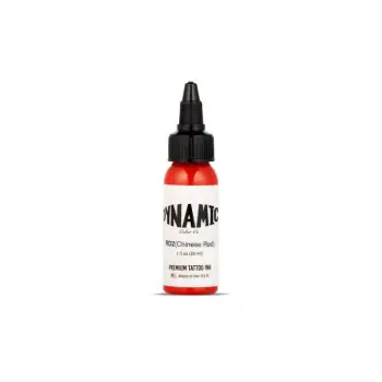 DYNAMIC- CHINESE RED Kırmızı Dövme Boyası 1oz/30ml