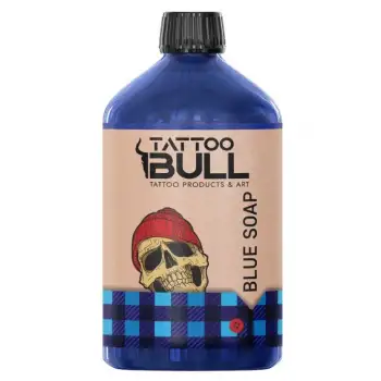TattooBull Blue Soap 500 ml. Temizleme Solüsyonu