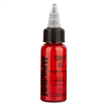 Radiant Colors Scarlet Red Kırmızı Dövme Boyası 1oz - 30ml
