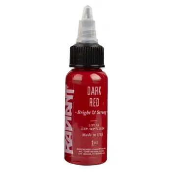 Radiant Colors Dark Red Koyu Kırmızı Dövme Boyası 1oz - 30ml