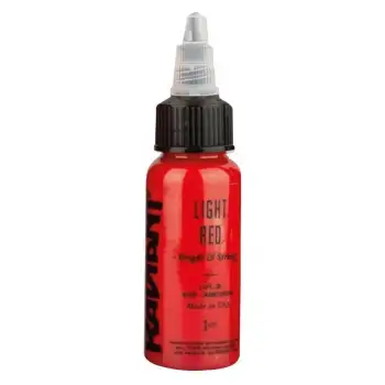 Radiant Colors Light Red Açık Kırmızı Dövme Boyası 1oz - 30ml