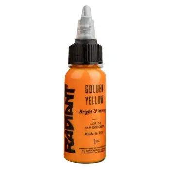 Radiant Colors Radiant Colors Golden Yellow Altın Sarısı Dövme Boyası 1oz - 30ml