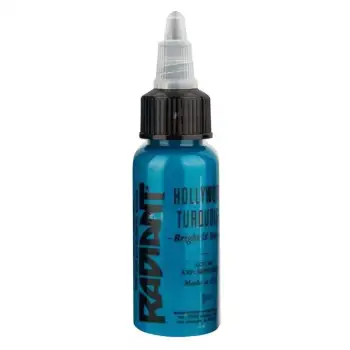 Radiant Colors Radiant Colors Hollywood Turquoise Turkuaz Mavi Dövme Boyası 1oz - 30ml