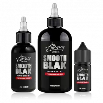 Allegory Smooth Blak 8oz Siyah Dövme Boyası
