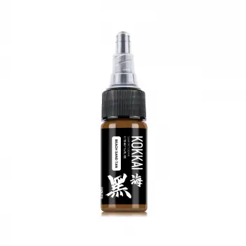 Kokkai Sumi Ink Beach Sand Tan 15 ml (1/2 oz) Kahverengi Dövme Boyası