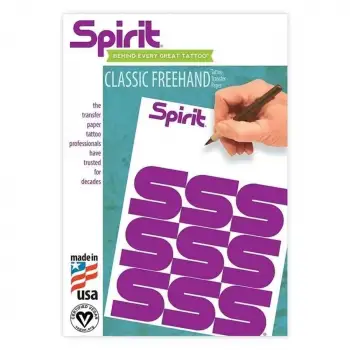 Spirit Classic Freehand Tattoo Transfer Paper 100lü (El Çizim Transfer Kağıdı)