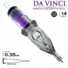 Bishop DaVinci V2 | 1214 RLLT | Round Liner Long Taper Kartuş Dövme İğnesi