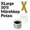 Dövme Mürekkep Kapları XLarge 100lü Şeffaf Mürekkep Potası