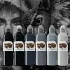 Thomas Carli Jarlier Noire Dövme Boyası Seti - World Famous Ink Dövme Boyası - 4oz/120ml