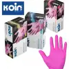 Koin Pembe Nitril Muayene Eldiveni - Small (100 Adet)