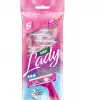 DERBY LADY 5Lİ PEMBE TEK KULLANIMLIK JİLET