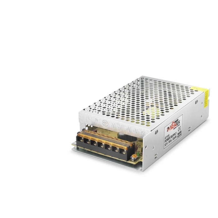 12V 10A 120W Led / Kamera Adaptörü- Gümüş HT1115