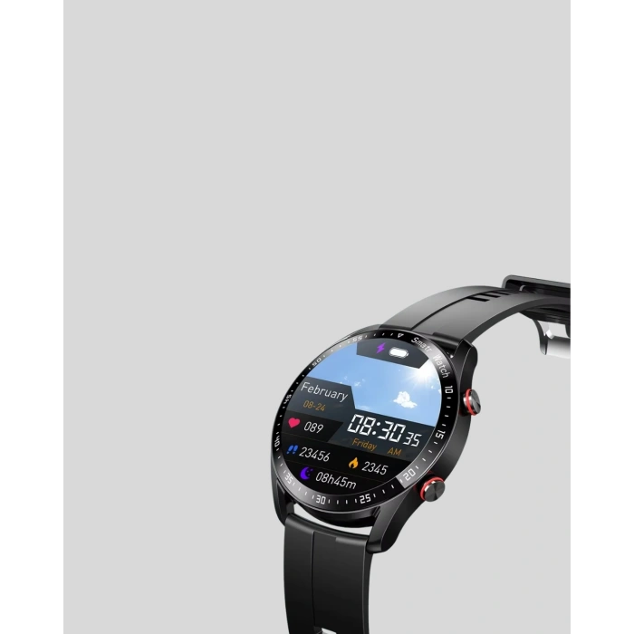 Akıllı Saat Yeni Model Sesli Asistan Bildirim Görme Bluetooth Bağlantılı Müzik Dinleme