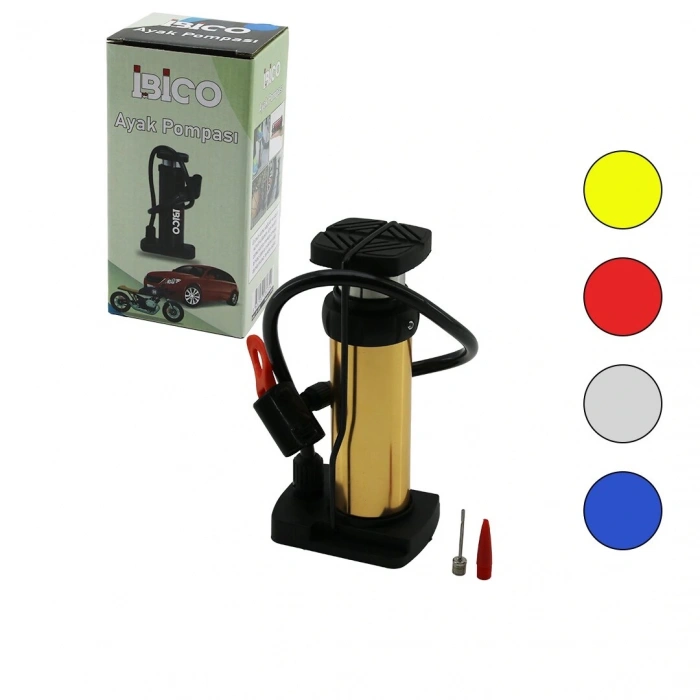 DİKEY MODE LİNCE PİSTONLU AYAK POMPASI OTO-ARAÇ - BİSİKLET-MOTOR LASTİK - TOP - ŞİŞME HAVUZ-YATAK (5047)