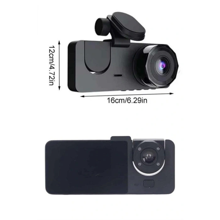 DVR Araç İçi Kamera Hareket Algılayabilen 1080P CarPlay Video Kaydedici