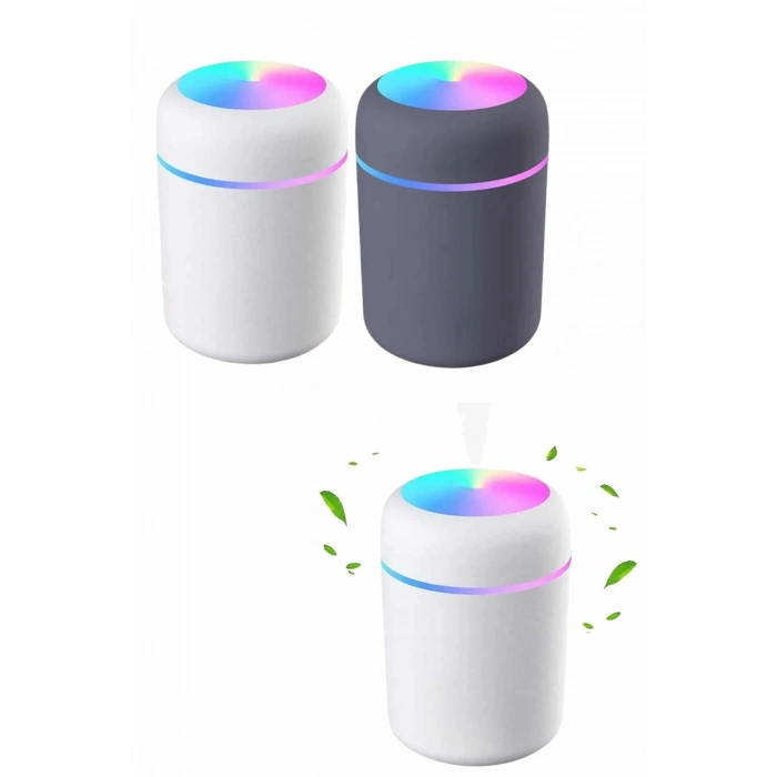 Rgb Işıklı Ulrasonik Ledli Hava Nemlendirici Buhar Makinesi Buhardanlık