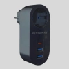2 USB,1 TYPE-C Girişli 1&apos;li Çocuk Korumalı,Isıya Karşı Dayanıklı 2500Watt Termal Akım Korumalı Priz (5047)