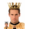 Altın Renk Çocuk ve Yetişkin Uyumlu Kral Tacı (5047)