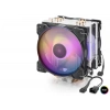 Cpu İşlemci Kule Tipi Soğutucu Çift Fanlı 6 Bakır Borulu Rgb - Siyah ND2602