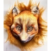 Kahverengi Peluş Saçlı Tilki Maskesi Mega Peluş 29 No (5047)